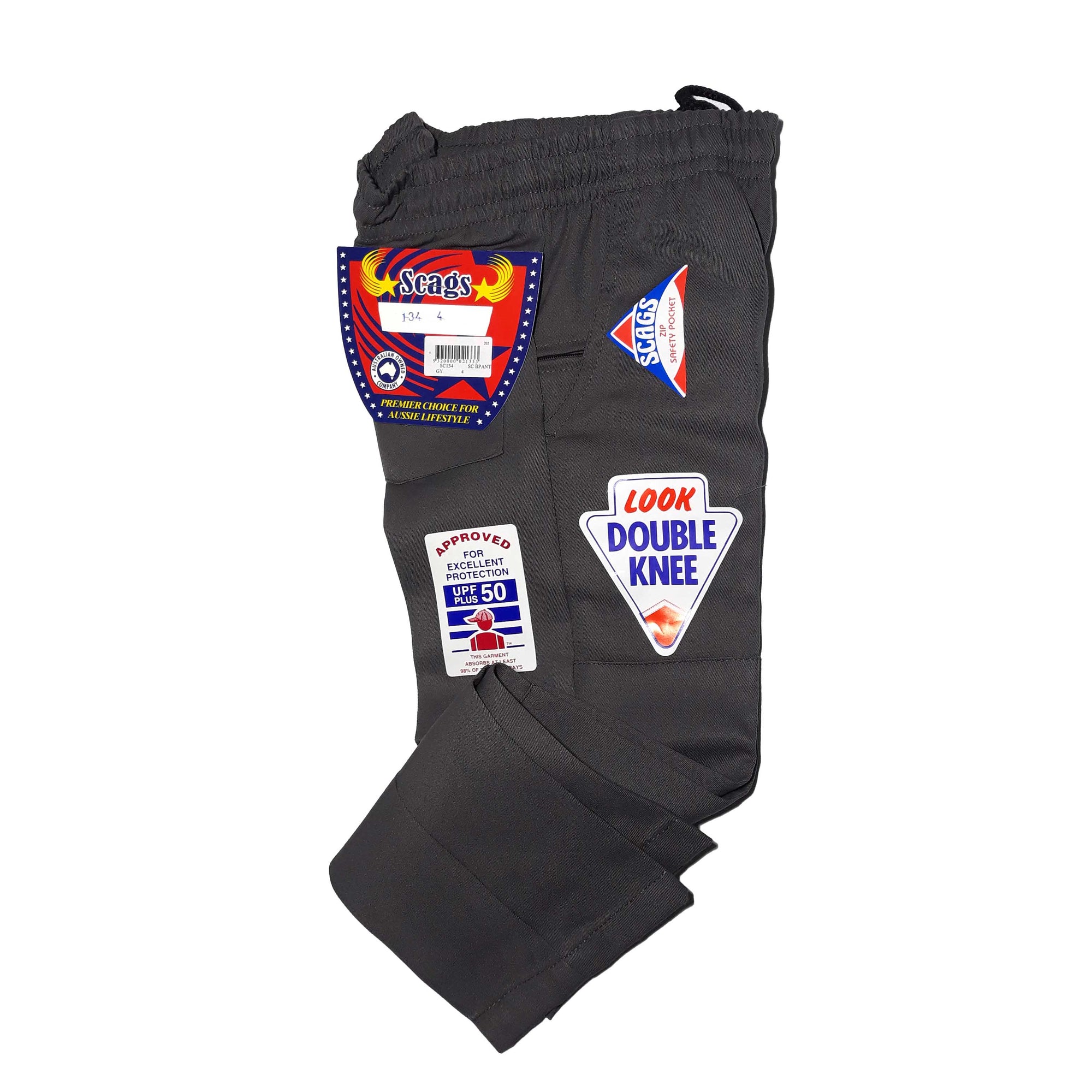 Scags Boys Pant Double Knee